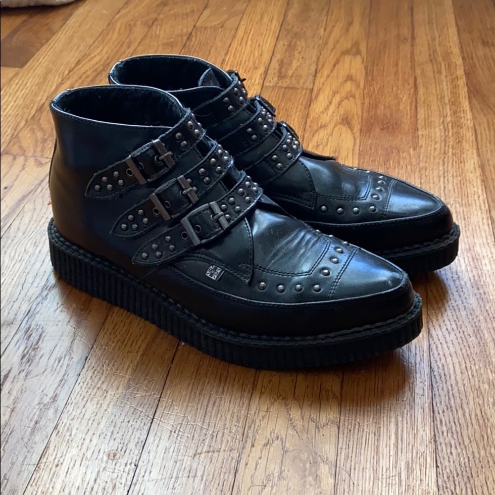 T.U.K. creeper ankle boots